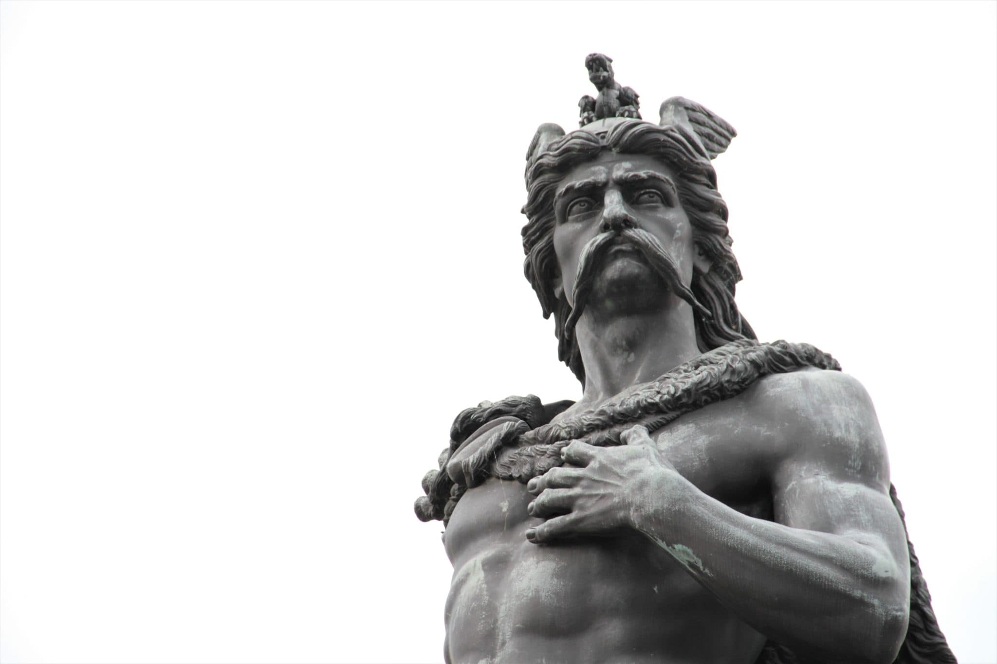 Ambiorix standbeeld in Tongeren, Limburg